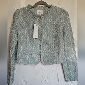 Lucy&Co. Women's Tweed Jacket Cardigan Small